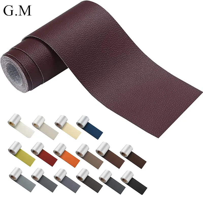 7.6x152cm Leather Repair Tape Self Adhesive Leather Repair Patch for Sofas Couch Car Seat PU Leather Repair Sticker