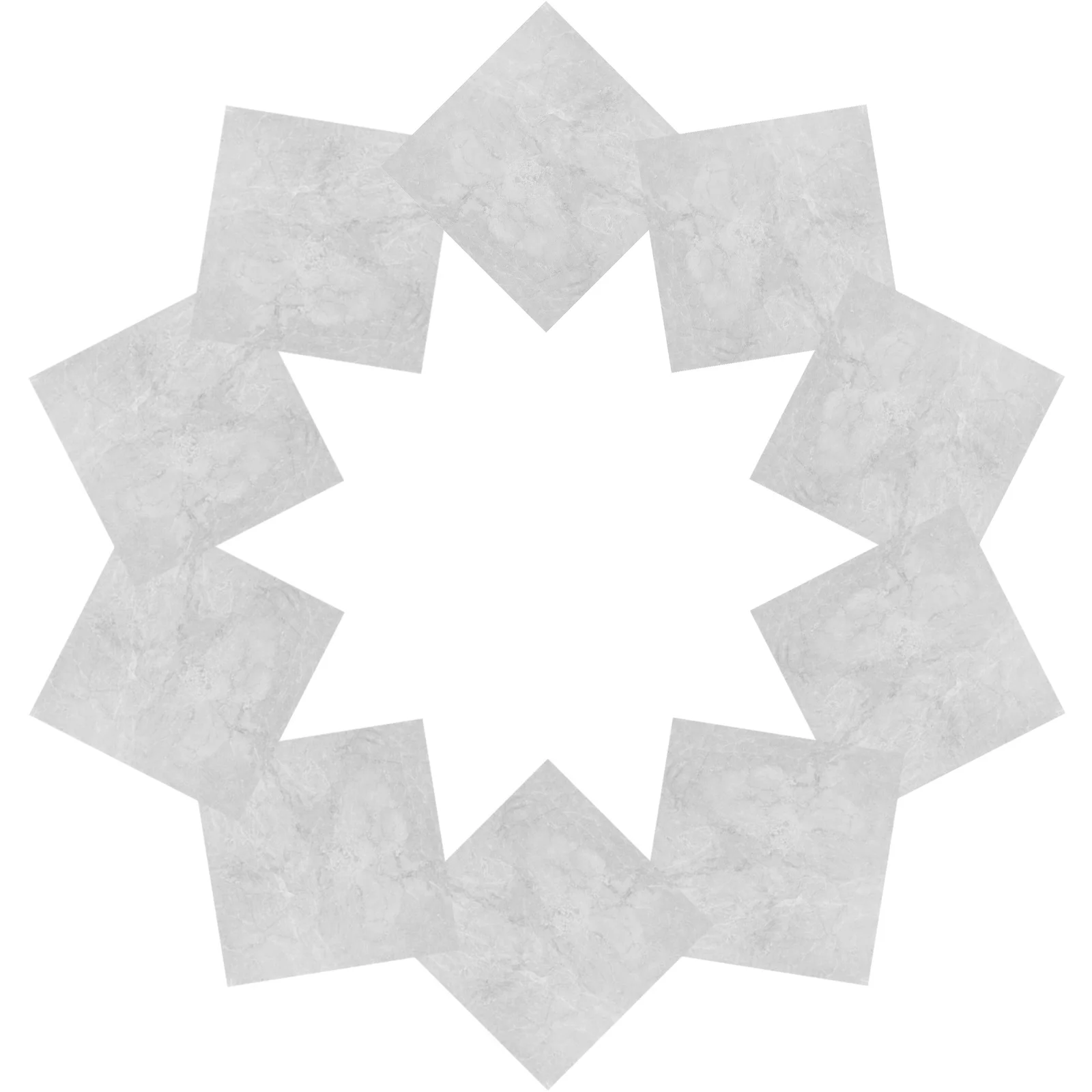 

10Pcs Marble Waterproof Tile Stickers 30x30cm Peel Stick Self Adhesive Wall Tiles for Bathroom Kitchen Backsplash Home Decor