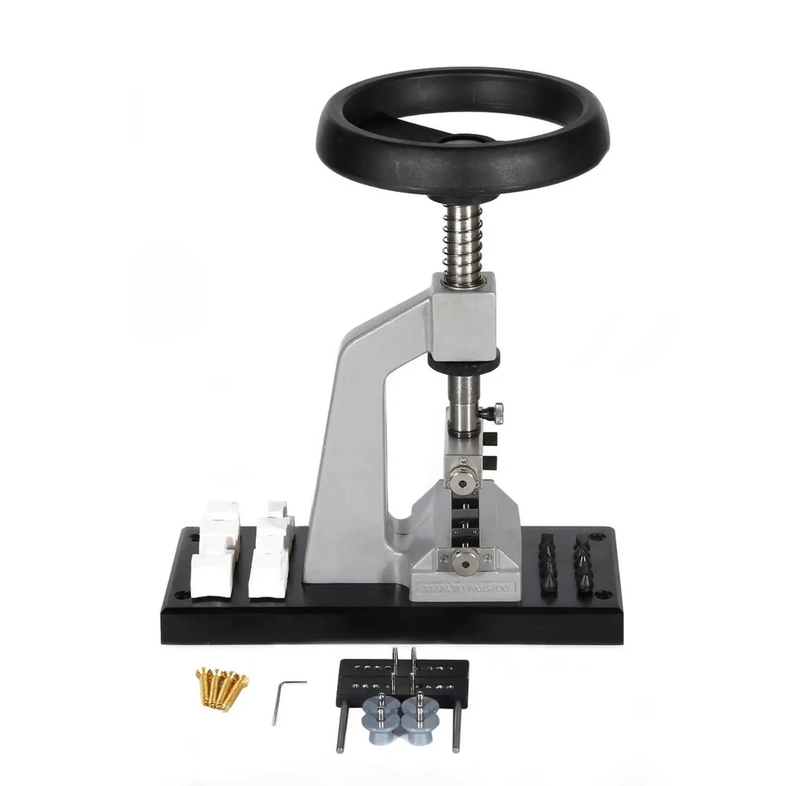 Professional Watch Case Opener Tool for Watch Repair Kit with Adjustable Clamping Head Press