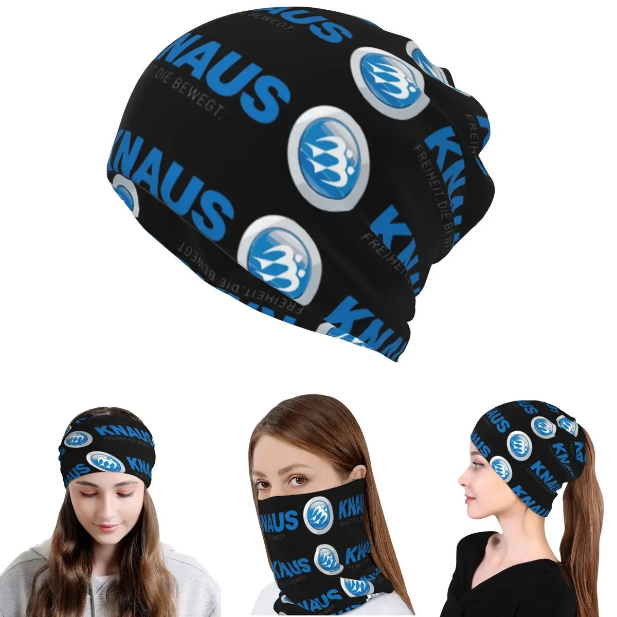 

Бандана Knaus Caravan, волшебный шарф, теплая маска для лица, шапка-бини для мужчин и женщин, для взрослых, на все сезоны