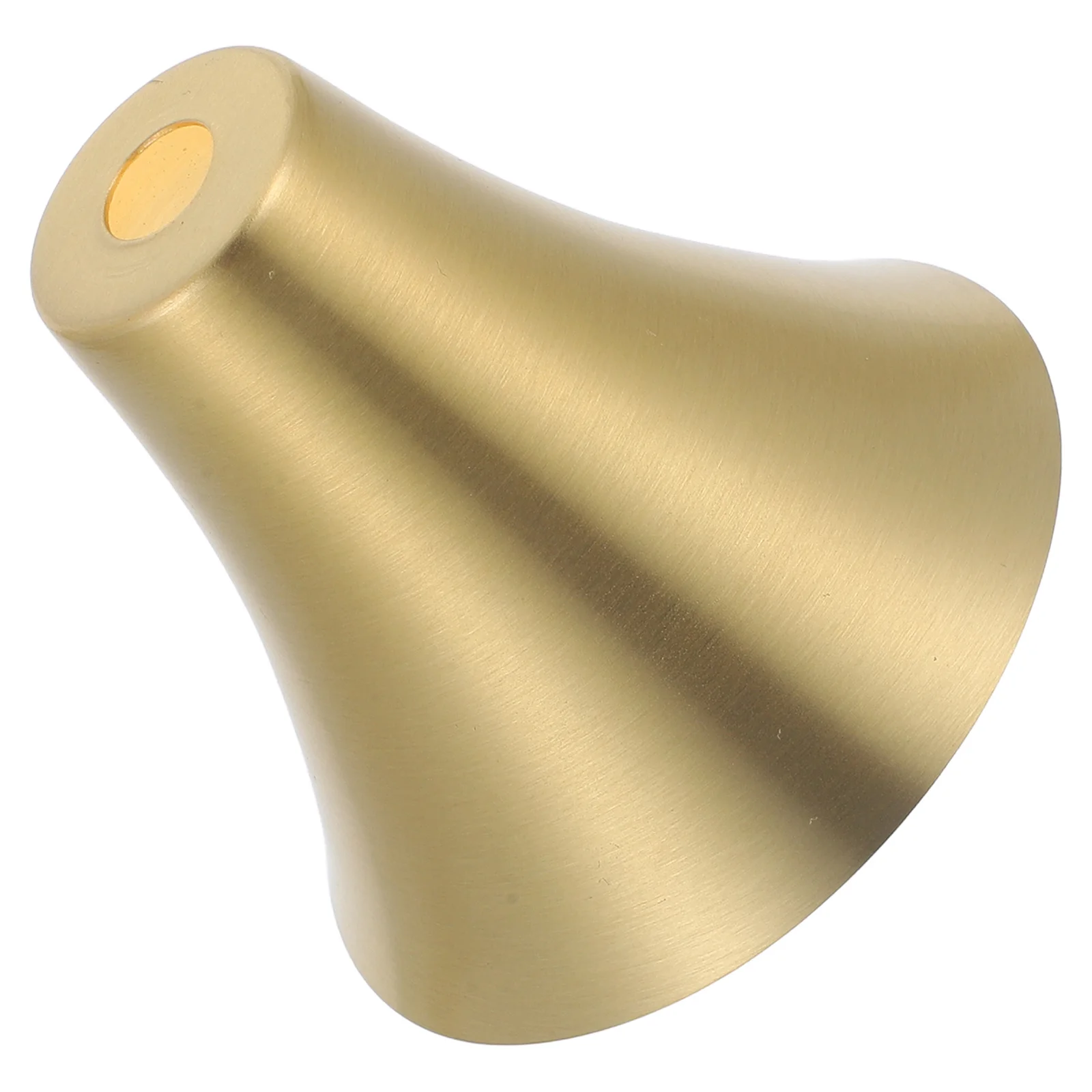 مصباح نحاسي نهائي قوي ومتين بتصميم دائري حامل مصباح أرضي للطاولة عاكس الضوء المزخرف لممر المقهى المنزلي #2