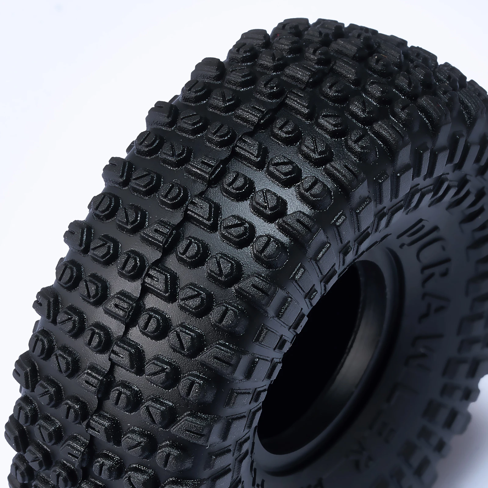 Super Soft Sticky 1.0 Wheel Tires Mud Stud Tires 68*25mm for TRX4M 1/18 1/24 RC Crawler Axial SCX24 FMS FCX24 RC Car Upgrade