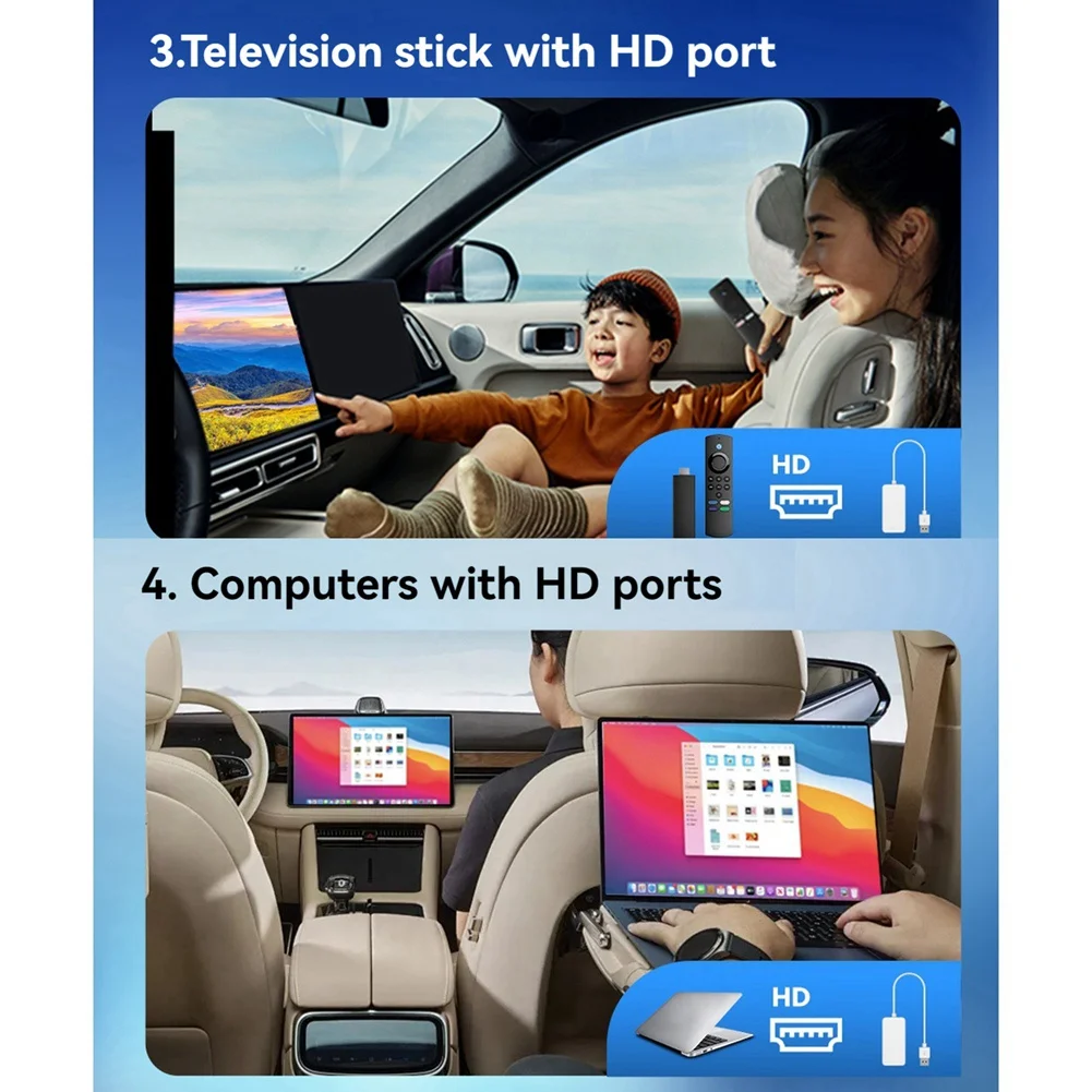

Wired Carplay Adapter Video Adapter Car TV Converter For Screen Throwers/Set-Top Boxes/TV Stick/Computer Mirror Box-A14Z