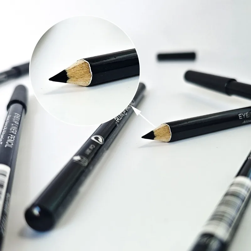 1–20 Stück wasserfeste schwarze Eyeliner-Stifte – wischfest, langlebig und anfängerfreundlich, glattes, hochpigmentiertes Punk-Augen-Make-up – Detail 9
