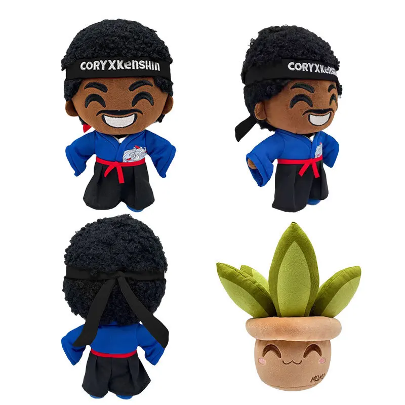 

Плюшевая игрушка Coryxкенкеншин, милая кукла Coryxкенкенкеншин, мультяшная милая мягкая плюшевая кукла, подушка для фанатов, подарки на день рождения