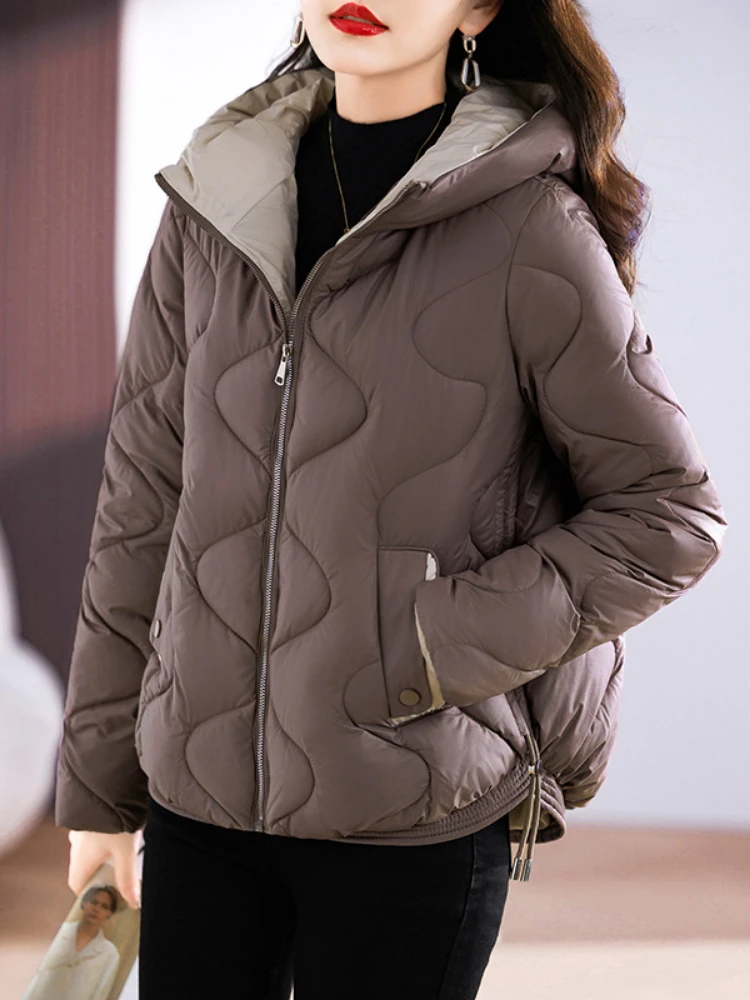 2023 new cotton-padded women short Korean version of loose explosive cotton-padded women winter coat