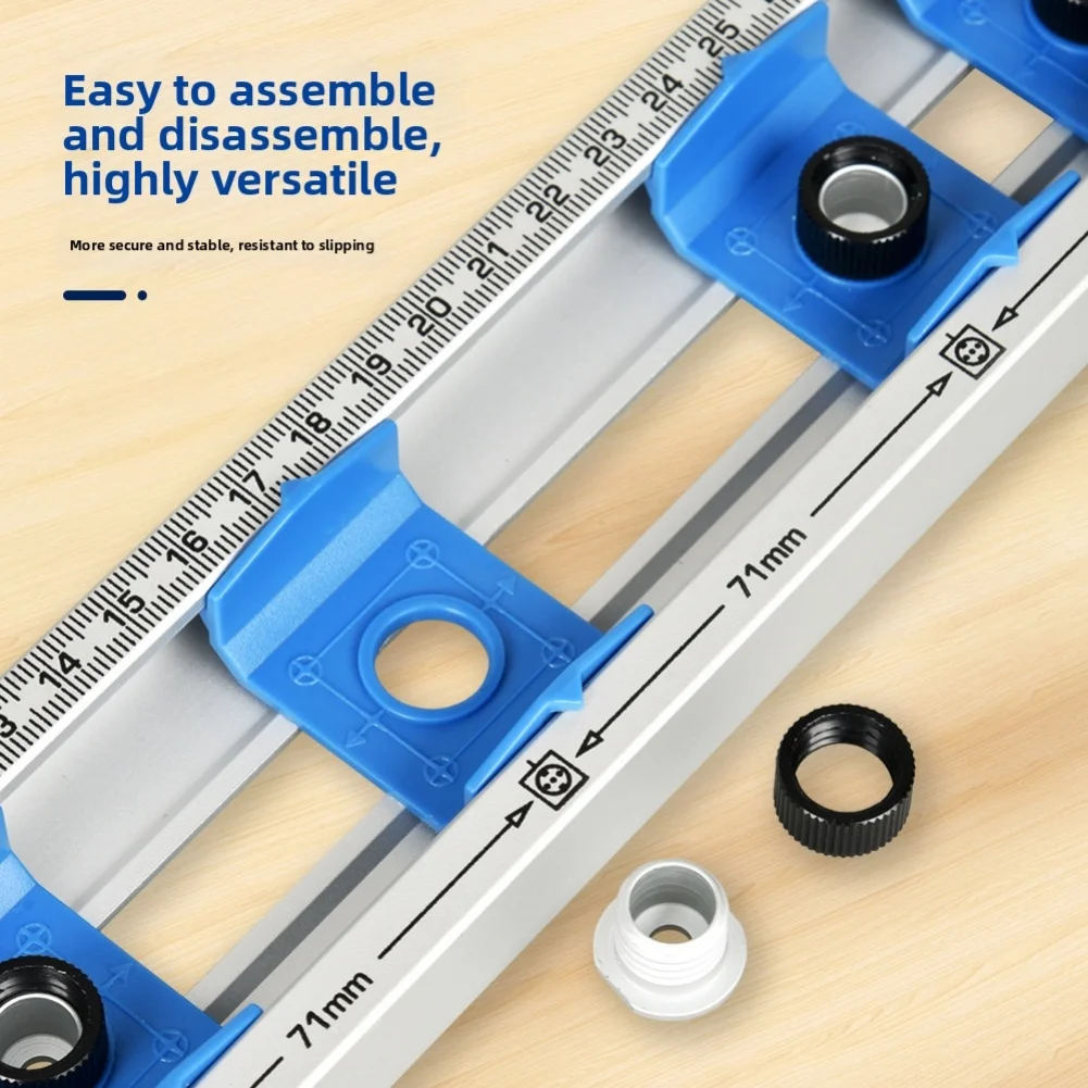 40cm Aluminum Alloy Level Wall Mount Multi Scale Dual View Positioning Measuring Tool Picture Frame Alignment Construction