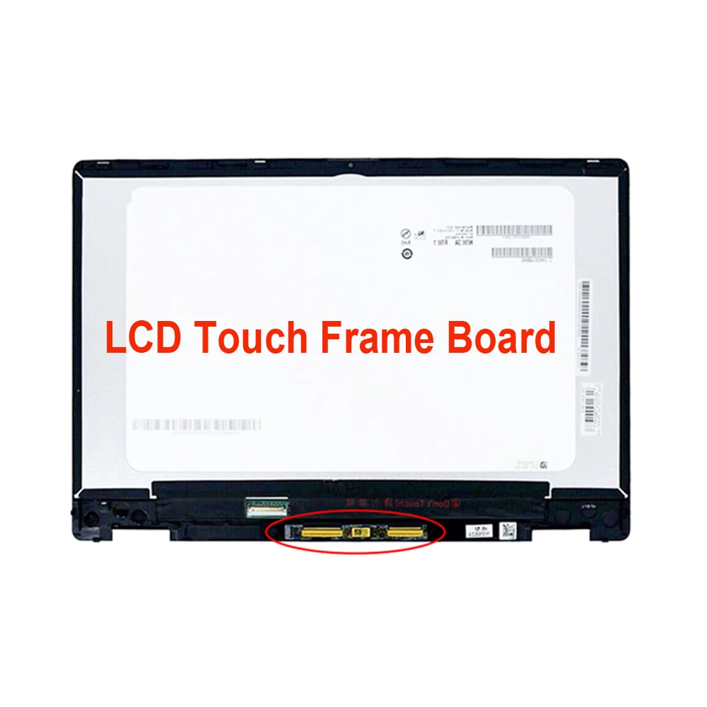 Imagem -03 - Lcd Lcd Lcd para hp Pavilion X360 14-dh 14m-dh 14m-dh0003dx 14-dh0008ca L51119001 Tela de Toque Digitador Display Lcd Assembléia Quadro 14