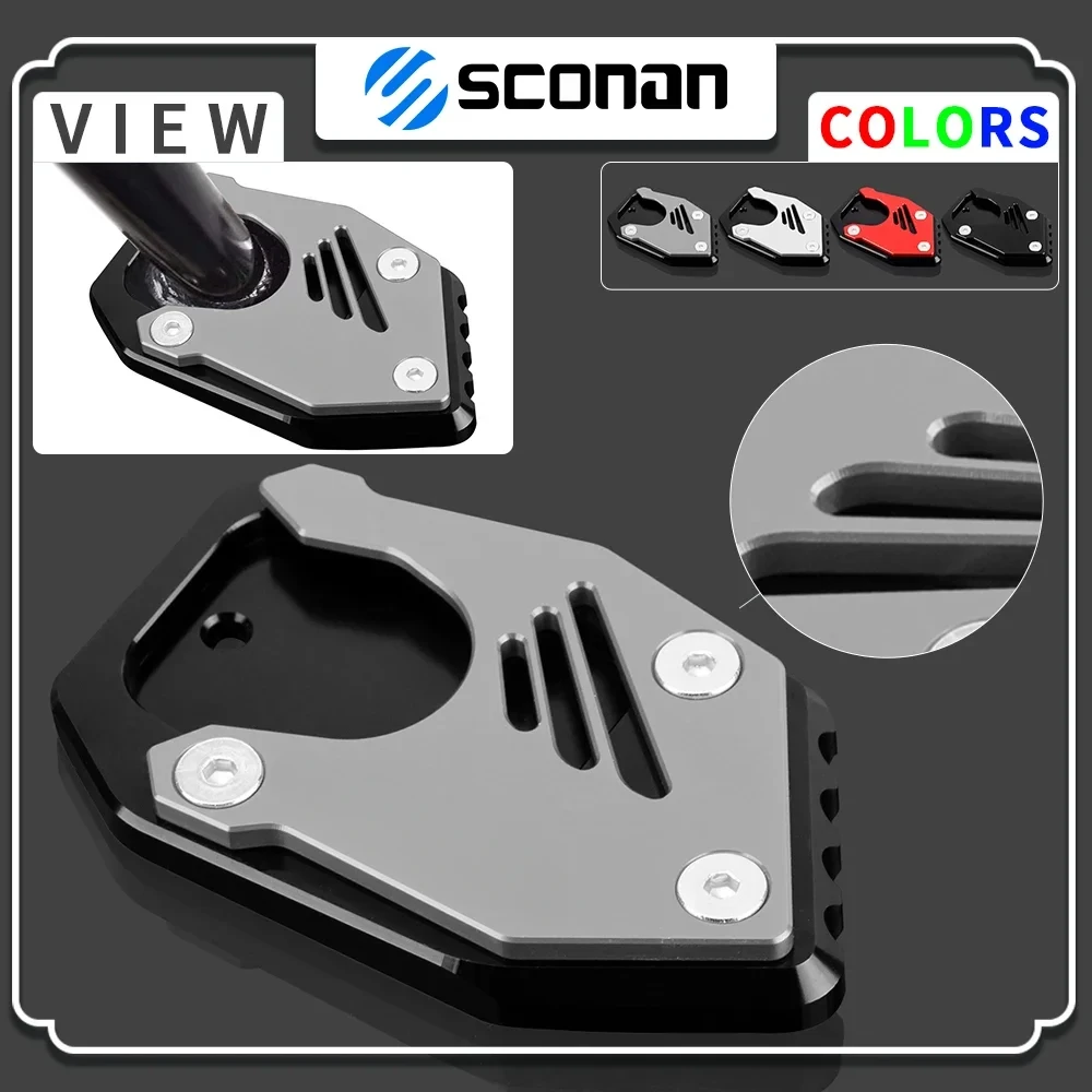 

Motorcycle Accessories Kickstand Side Stand Extension Plate Pad Enlarge Support Pad For HONDA CBR 300R CBR300R 2014 - 2019 2020