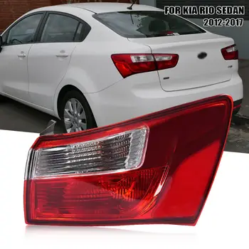Levé/pravé zadní světlo pro Kia Rio Sedan 2012 2013 2014 2015 2016 2017 Zadní brzdové světlo s brzdovým světlem 6 nejlepší prodej Zastav Kiu Rio - №3