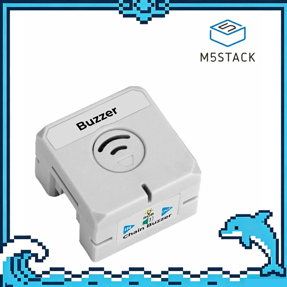 M5Stack Chain Buzzer STM32G031 Sound Output Node Module for Chain Series IoT Development