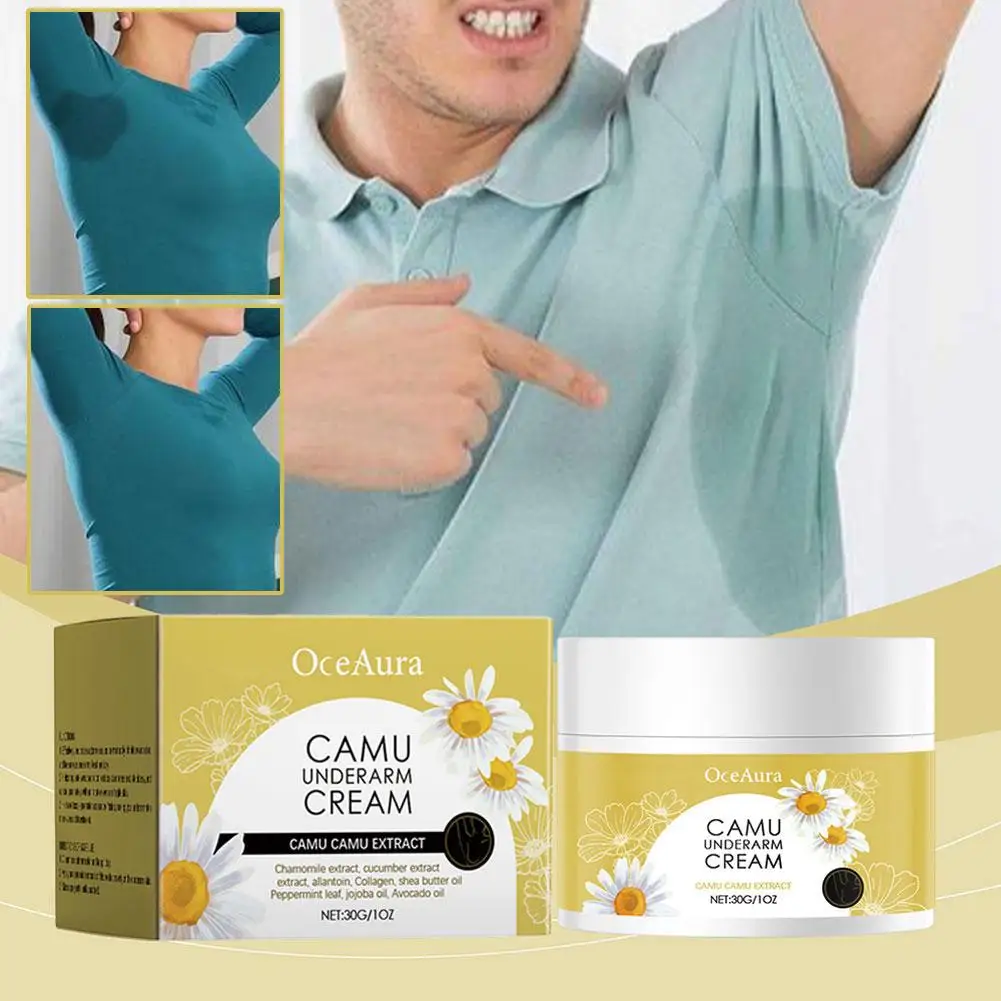 

Underarm Deodorant Cream Antiperspirant Refreshing 30g Sweating Body Aroma Armpit Bad Smell Cream Removal Odor Lasting Remo C8I0