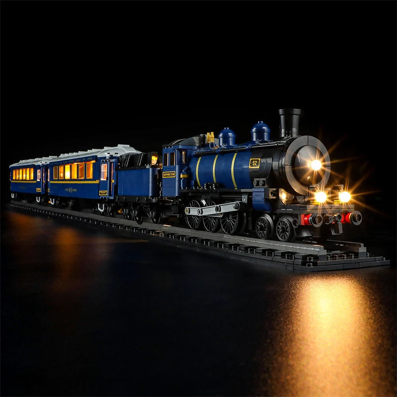 DIY LED Light Kit For LEGO 21344  The Orient Express Train   (Only LED Light,Without Blocks Model)