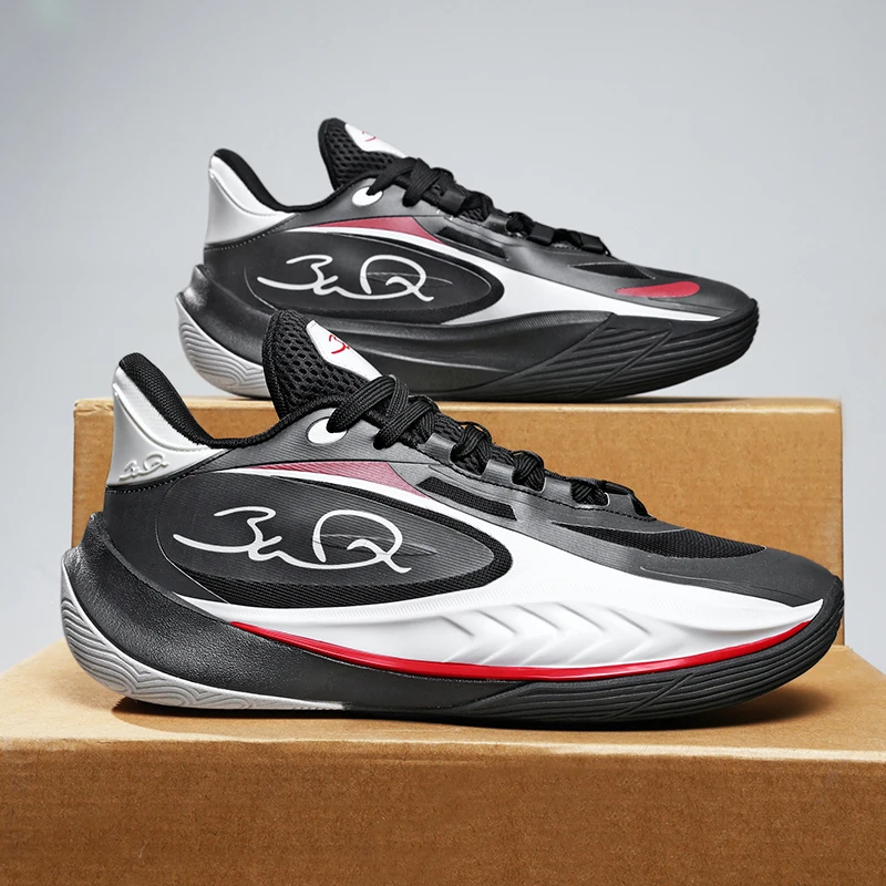 

Basketball Shoes New Style Mesh Breathable Men's and Women's Ultra-Light Sports Shoes Non-Slip Cushioning Rebound Practical Snea