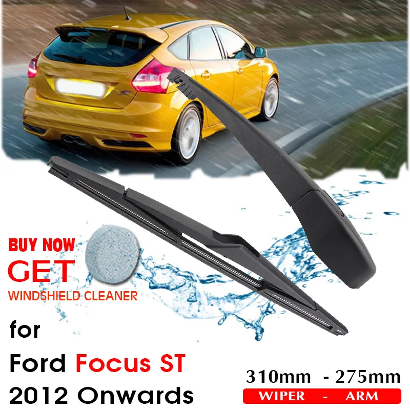 

Car Wiper Blade Rear Back Window Windscreen Windshield Wipers Auto Accessories For Ford Focus ST Hatchback 310 mm 2012 Onwards