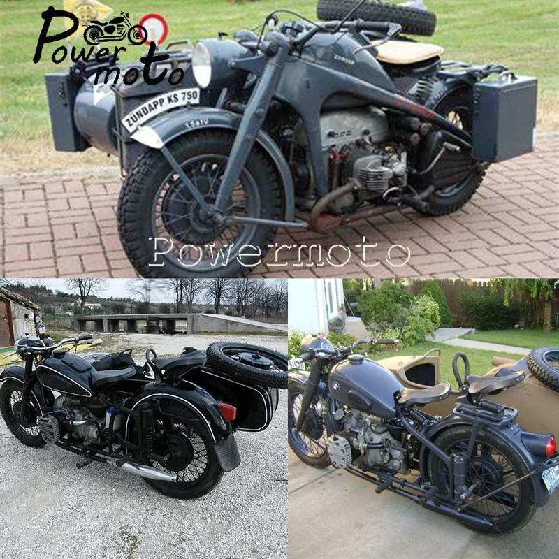 Motorcycle Old School Clutch Lever Hand Levers Control Handlebar Throttle Grips Brake For Zündapp DB DS KS750 K750 BMW M1 M72