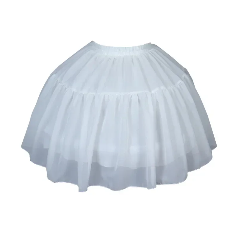 Women Lolita Skirts Vintage Petticoat Adjustable Gown Underskirt Tutu