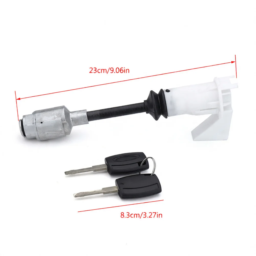 For Ford Focus Hood Lock Latch Mechanism Professional Engine Bonnet Repair Accessory Durable Zinc Alloy Material Long Short