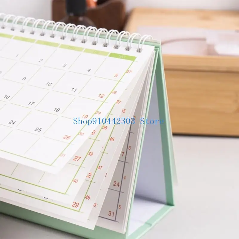 

L4MD 2026 Daily Schedule Planner Home Office Decors Desk Standing Desk Calendar Mini Monthly Desktop Calendar
