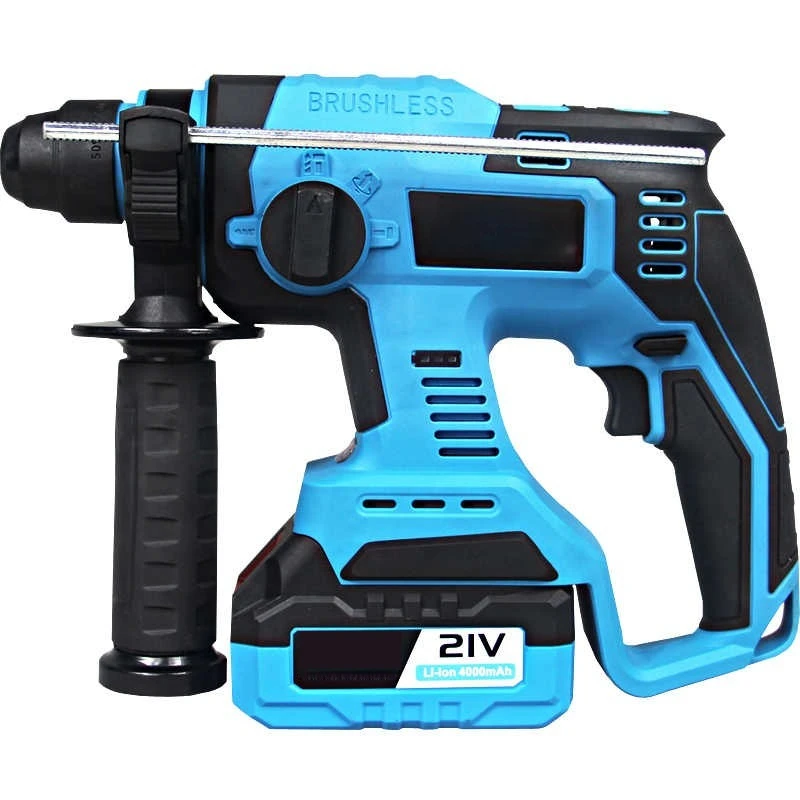 

Многофункциональный электрический молоток 21 В, литиевый электрический молоток, беспроводной электрический молоток для подъемных винтов, сверления через стены