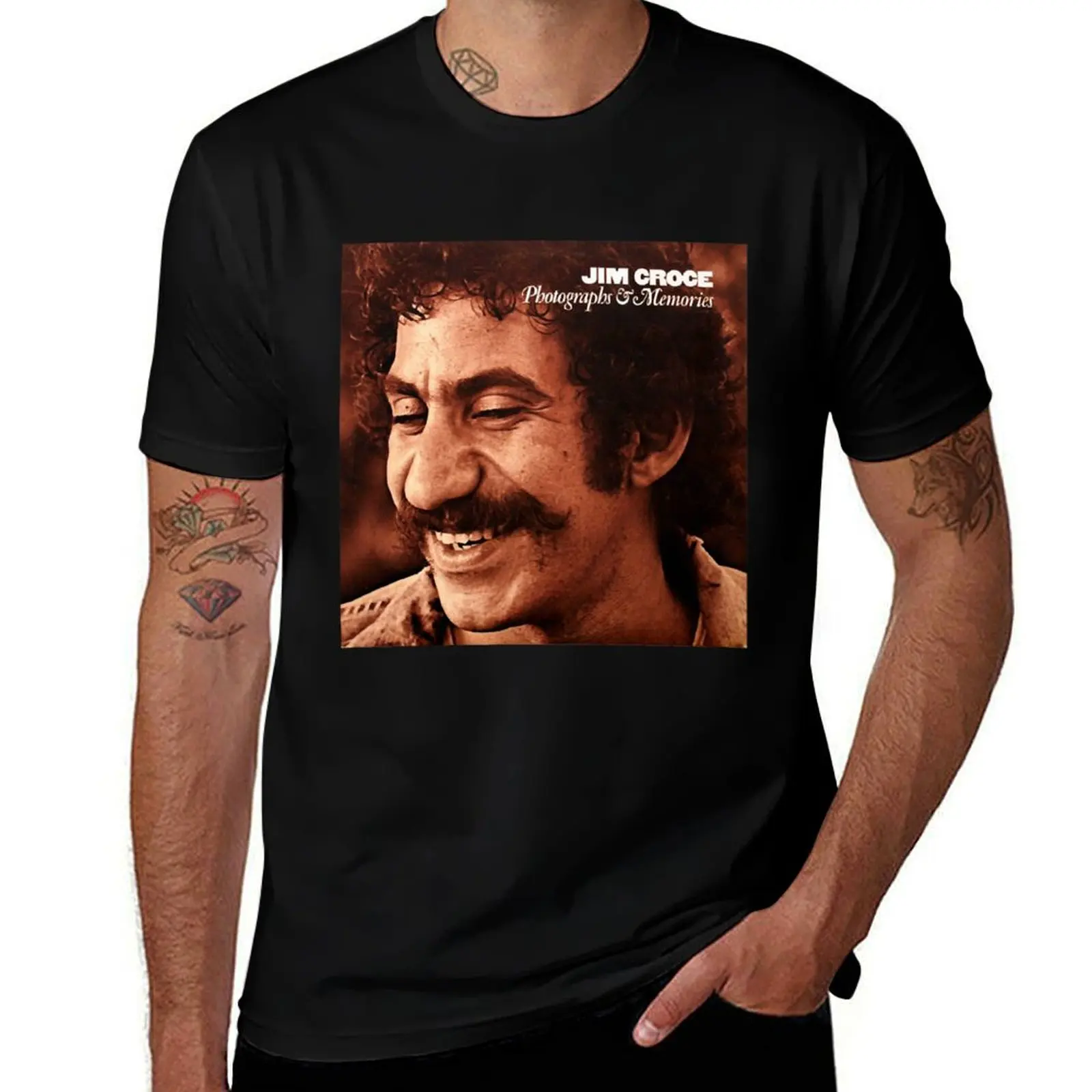 The Hidden Mystery Behind Jim Croce T-Shirt Anti-Wrinkle Short Sleeve T-Shirt