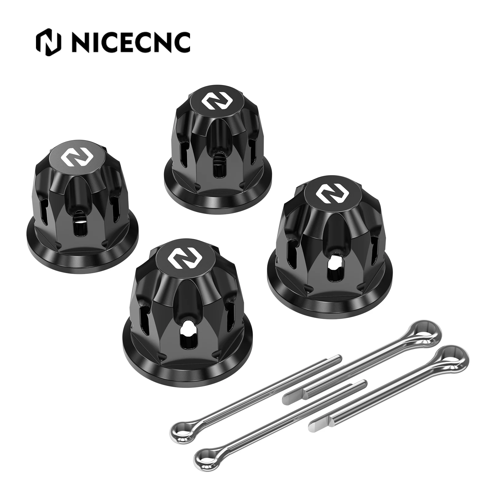 

NICECNC 7075 Aluminum Alloy Front Rear Wheel Axle Nuts For HONDA TRX450R 450ER 400X 300X 250X 90304-HM5-A80 90309-HC4-000