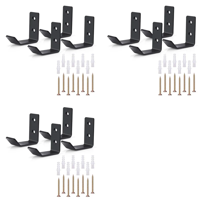 

【РОЖДЕСТВЕННЫЕ 】12 шт. Подставки для домкрата Настенный органайзер, подставки для автомобильных домкратов Стойка для хранения/вешалка/крючок Настенное крепление Прочный держатель