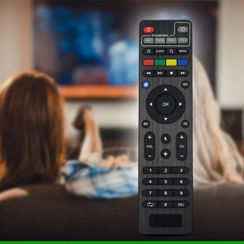 U55C Family Friendly TVs Controller Plastic Texture Ergonomic Universally Signals Coverage Design for Various Models
