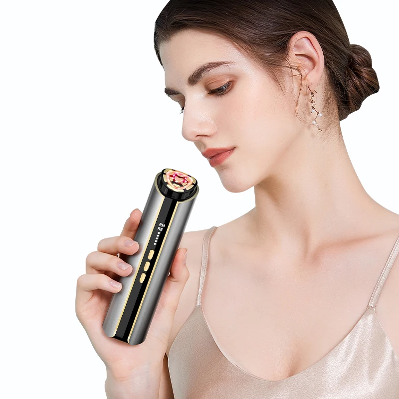 

Портативное устройство для подтяжки лица для удаления морщин, радиочастотная машина для подтяжки кожи для домашнего использования