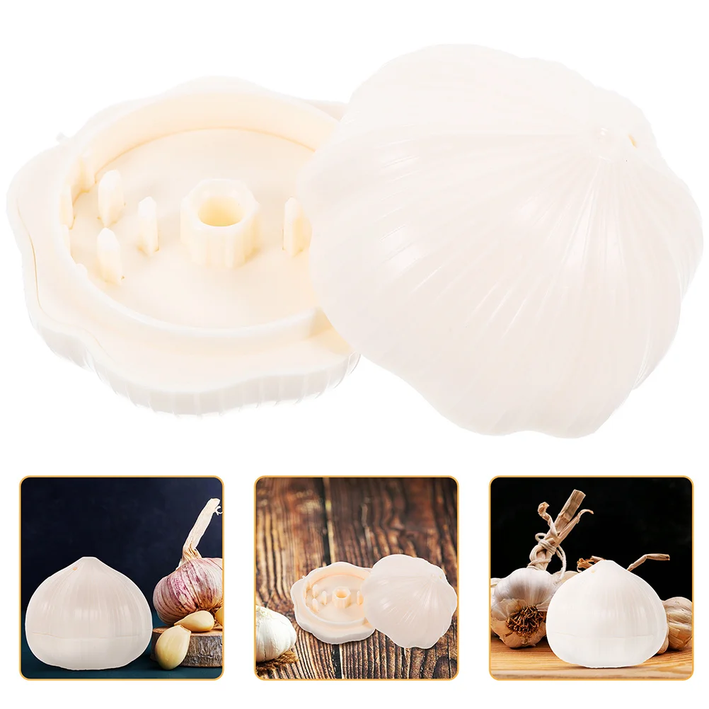 

2Pcs Manual Garlic Presser Kitchen Gadget Easy Clean Minced Garlic Tool Ginger Crusher Mincer Chopper Kitchen Gadget