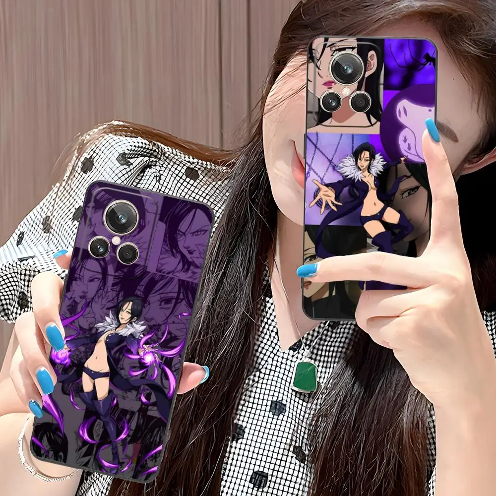Seven Deadly Sins Merlin Phone Case for Realme GT 8 Neo Pro C75 73 71 C67 65 C55 53 C35 31 C20 15 Soft TPU Shockproof Cover - view 3