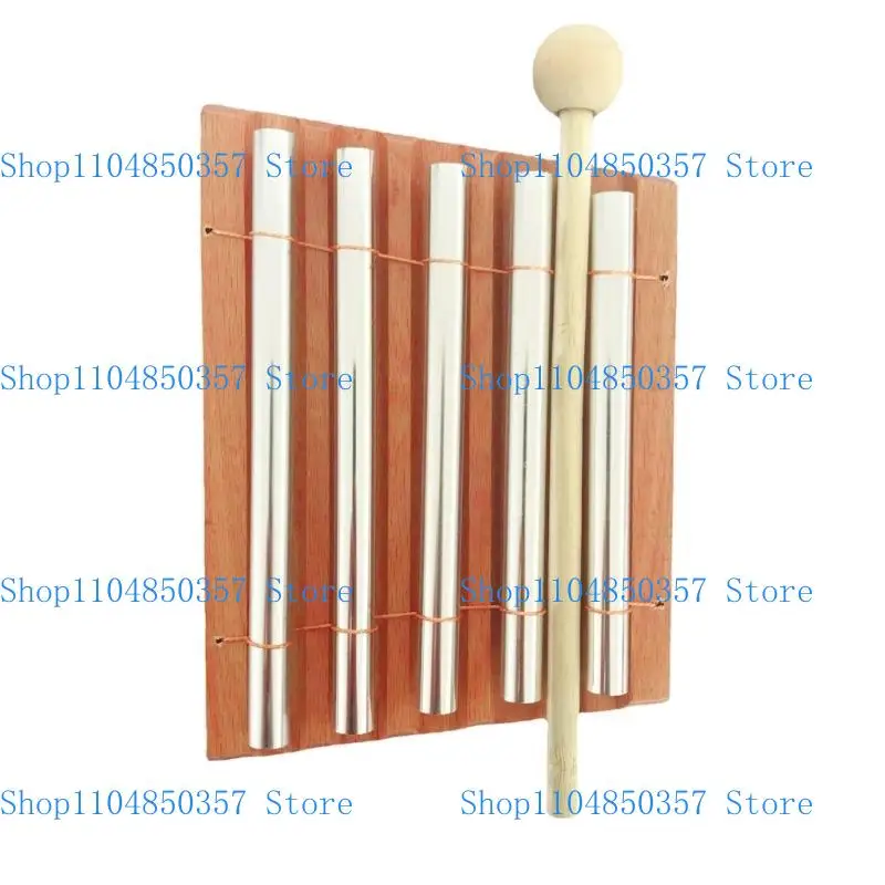 5ASD الرياح تتناغم أجراس الإيقاع الصوتي للرياح الأنبوب لليوغا والاجتماع والعلاج الصوتي سهل اللعب