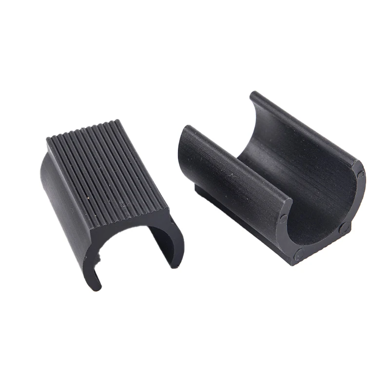 10Pcs 19/22/25mm U-shaped Office Chair Leg Pad Non-slip Open Furniture Foot Snap Pads Floor Protectors