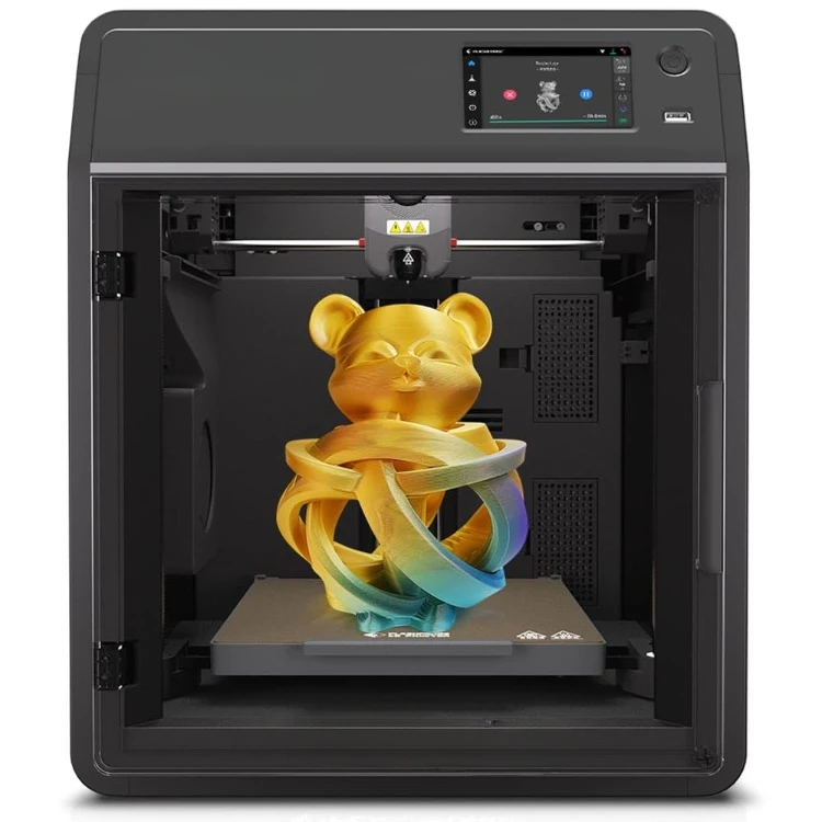 Adventurer 5M Pro 3D Printer, One-Click Auto-Printing Max 600mm/s High-Speed with 0.4/0.6mm Nozzle Bundle