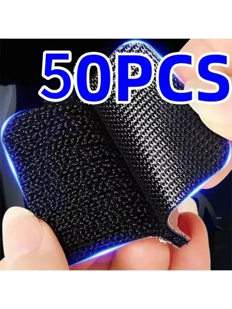 Ruban adhésif noir pour usage domestique, tampon de fixation tactile, Patch fixe, tapis Double face, sangle de poignée, auto-adhésif pour vêtements de bricolage