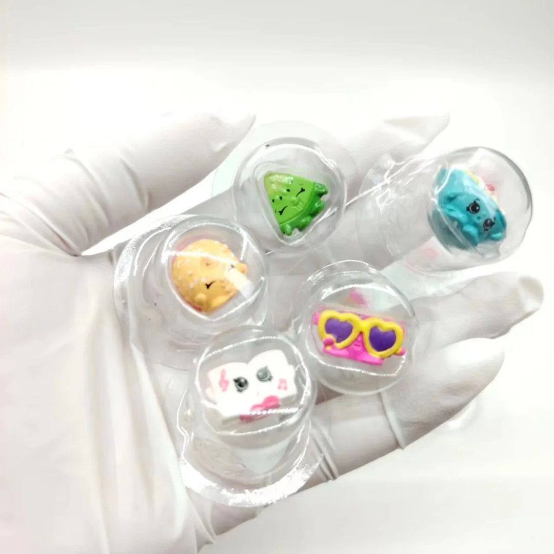 1pcs Littlest Shopping Elf Fruit Dolls Original 1cm Minimum Action Figures Playing Miniature Toys for Family Kids Christmas Gift