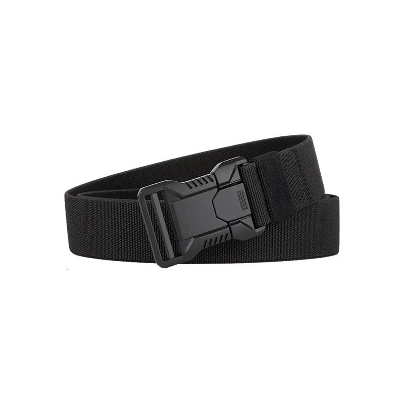 Men's Outdoor Tactical Belt Fashion Casual Business Woven Waistband Comfortable Breathable Sports Belt