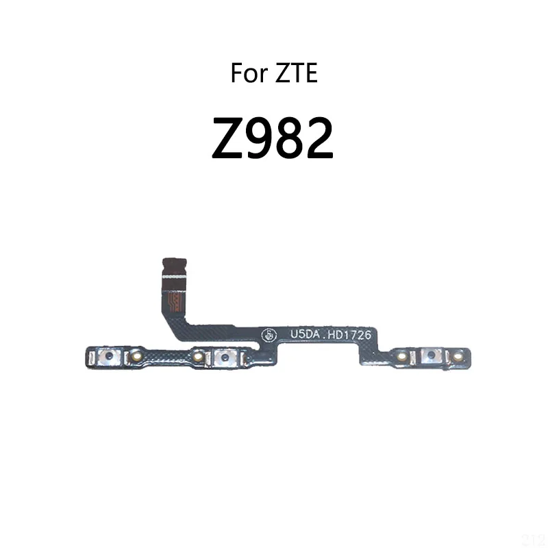 Power Button Switch Volume Mute Button On / Off Flex Cable For ZTE Blade Z Max Z982 Pro Z981