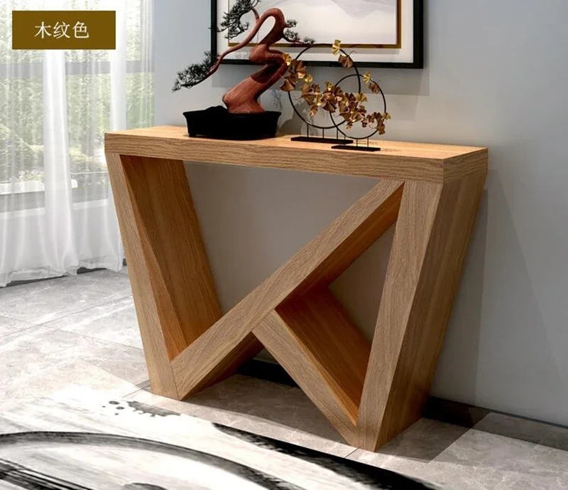 

Italian Console Curio Cabinet Desk Nordic Art Console Tables Bar Counter
