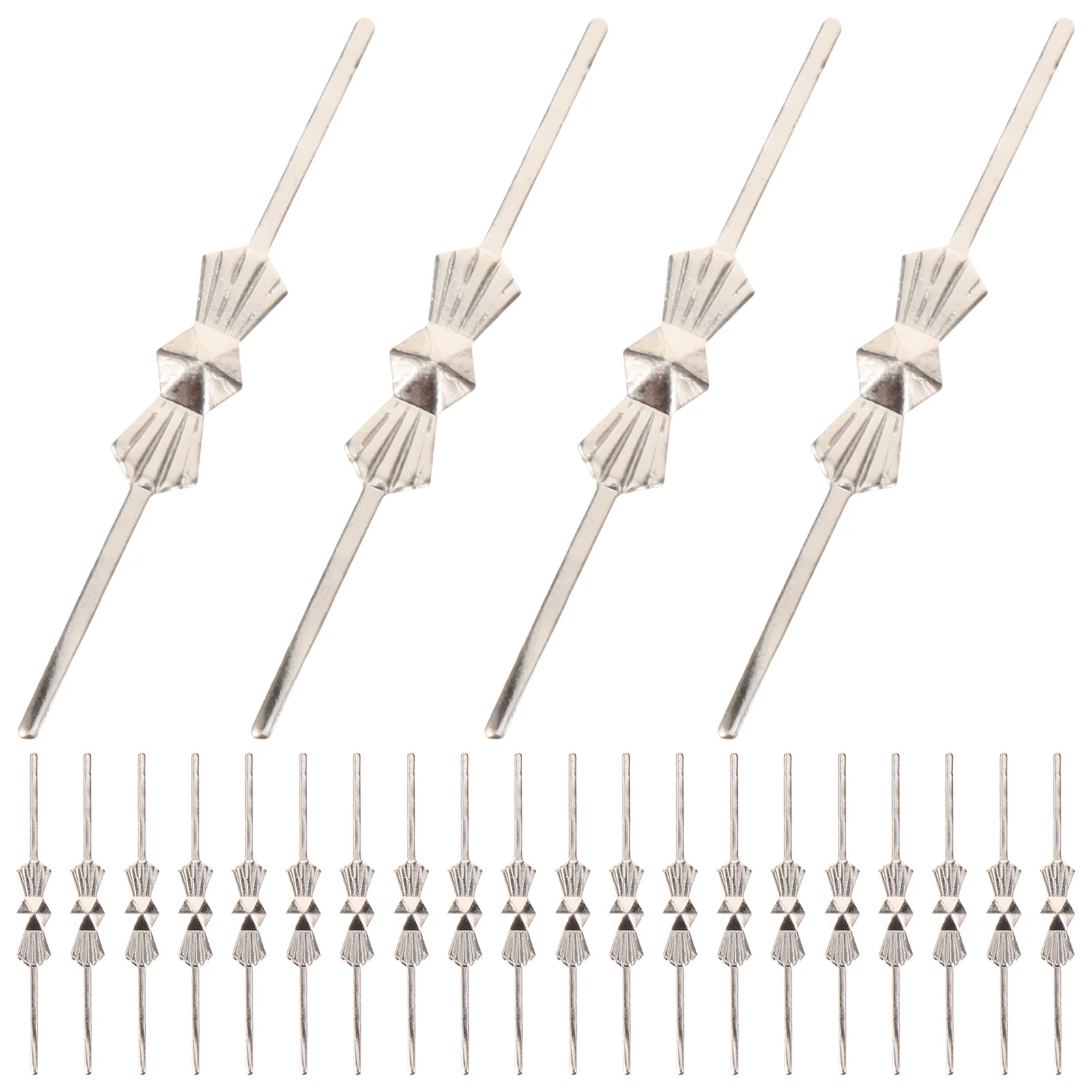 

140Pcs Metal Chandelier Connectors Clip Fastening Pins for Lamp Fixtures Replacement Parts Compact Design Easy to Carry Secure