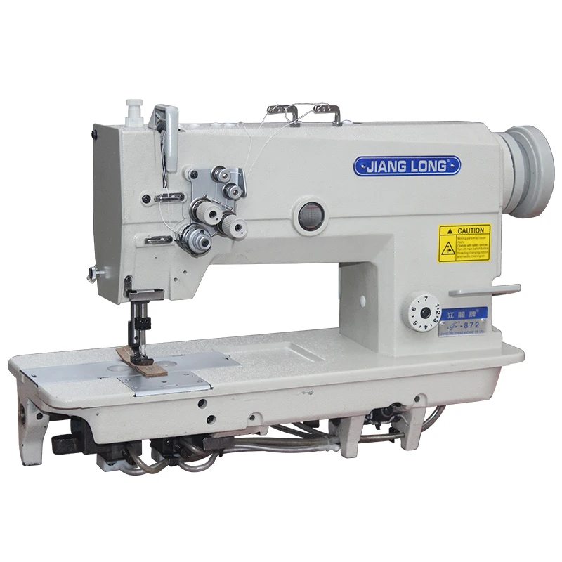 

double need le high speed industrial leather sewing machine