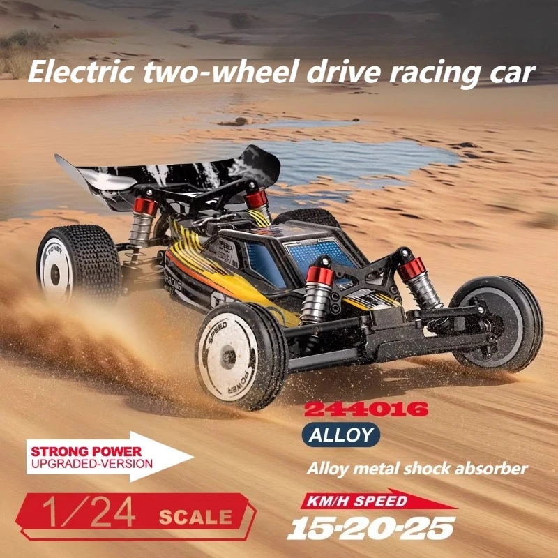 

Электрический дрифт-автомобиль с дистанционным управлением в масштабе 1/24, высокоскоростной 2,4 ГГц ​ ​ Двигатель угольной щетки с гироскопом Радиоуправляемая машинка-игрушка