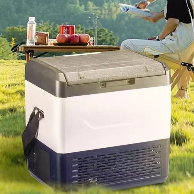 Car Refrigerators 12L/15L DC 12V 24 Vcar Fridges Portable Camping Compressor Car Home Freezer Car Refrigerator
