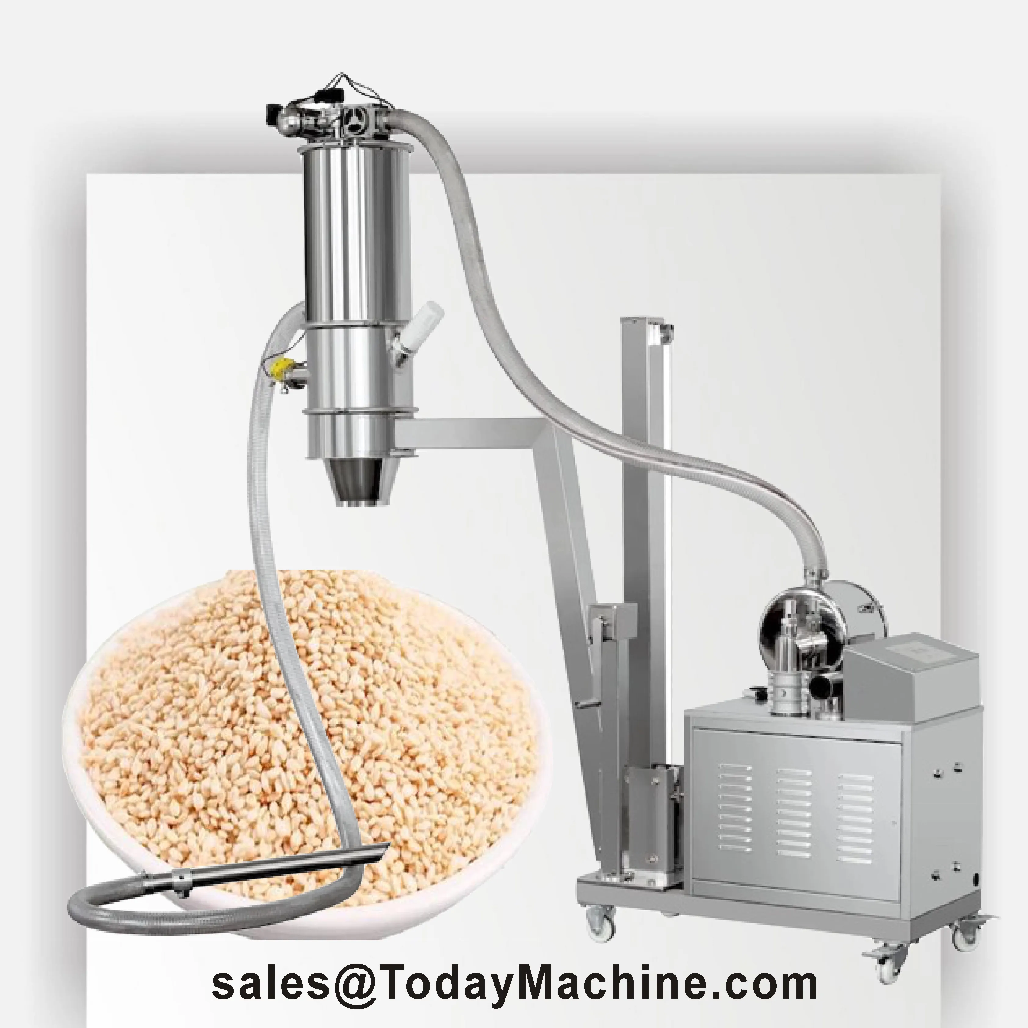 Powder Pneumatic Coffee Vacuum Conveyor System Lifter Transfer for Spices Grain Corn Vacuum Seed Feeding Machine
