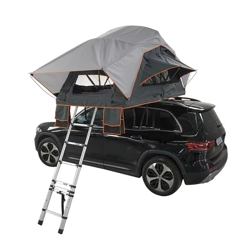 Manufacture Foldable Rooftop Tent Travelling Foldable Car Side Awning Family Folding Roof Top Tent