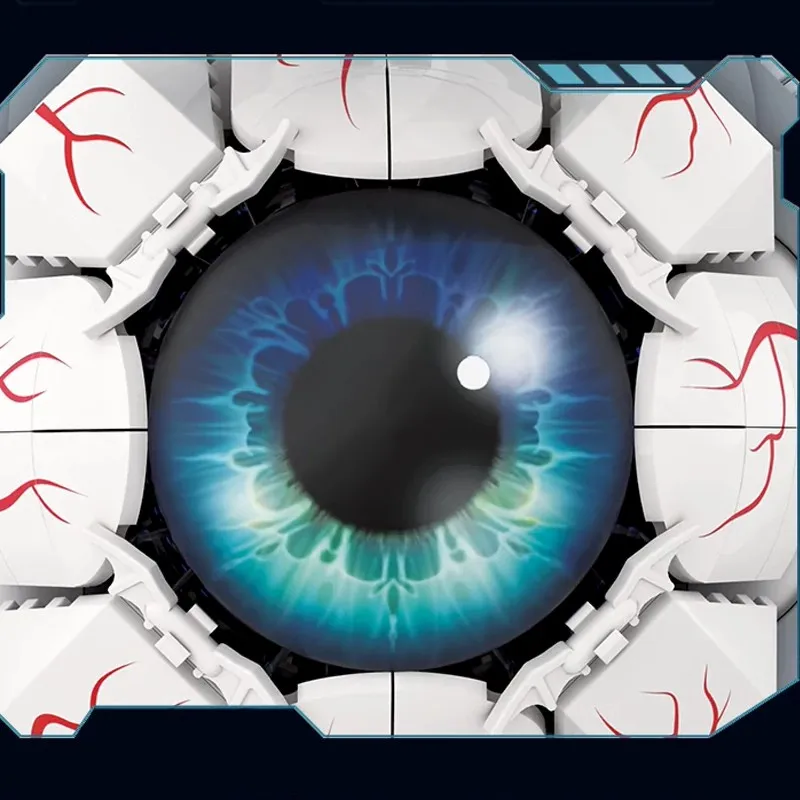 Creative Expert Eye Bouwstenen Oogbol Structuur Model Assemblage Baksteen Puzzel Educatief DIY Speelgoed voor Volwassen Cadeau