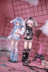 BJD doll clothes suitable for 1/4 size cute doll clothes set star uniform doll accessories (4 points)
