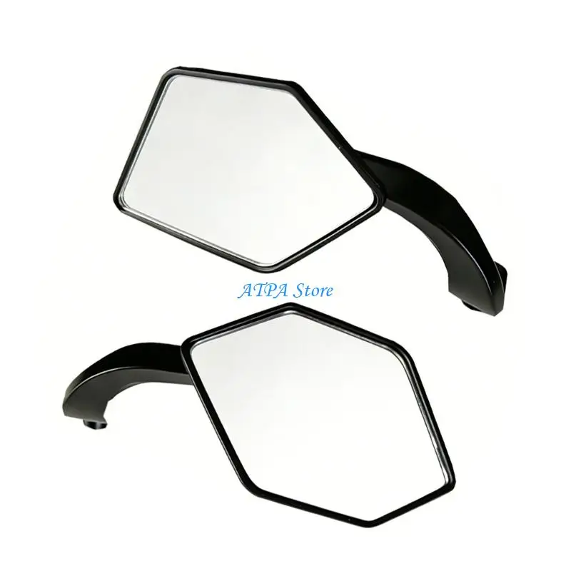 

U13C Sleek Motorcycle Wing Mirrors Universal Fitment Sporty Motorcycle Accessory Mirrors Suitable for Various Bike Models