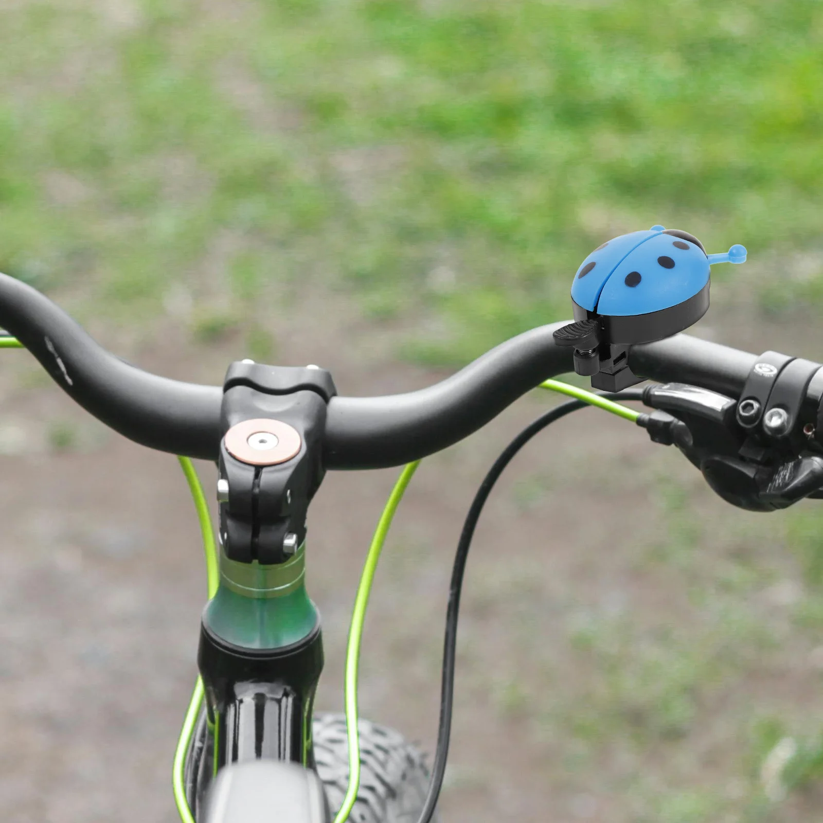 4Pcs Children's Bicycle Bell Ladybug Loud Clear Bike Ring Bell Accessories for Girls Boys Kids Bike Accessories for Girls