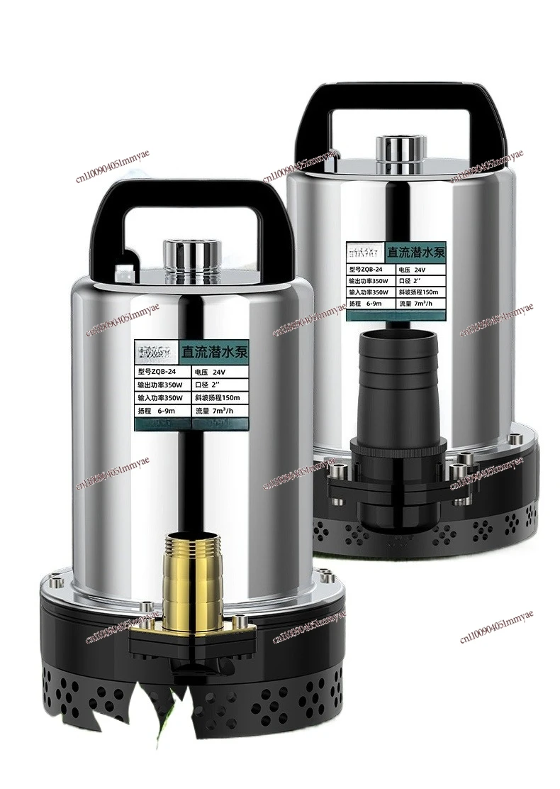 

DC Submersible Pump 48V60V72 Volts Household Electric Vehicle 12V24V Bottle Small Farmland Irrigation